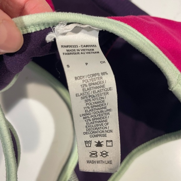 Nike Dri-Fit Women's Colorblock Sports Bra - Picture 6 of 8